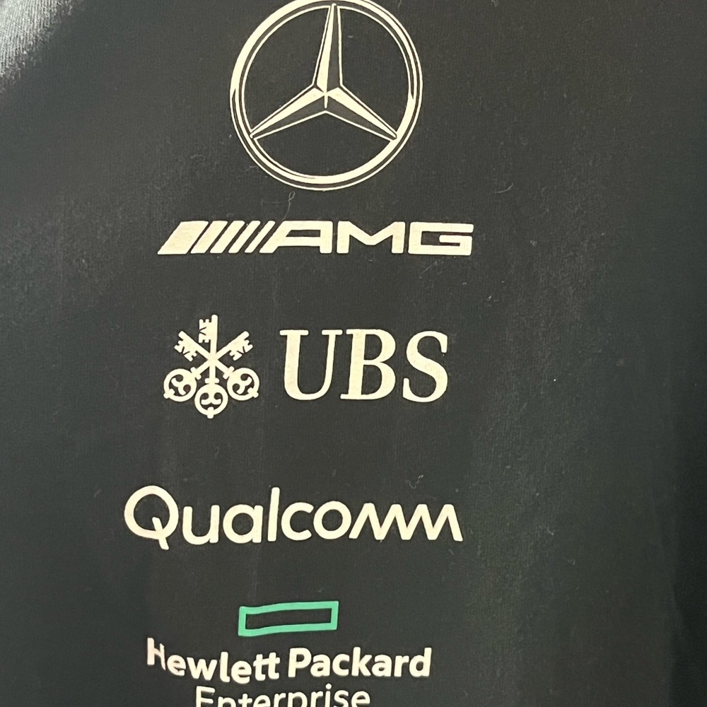 Mercedes AMG Petronas Black Crew Neck - Picture 8 of 10